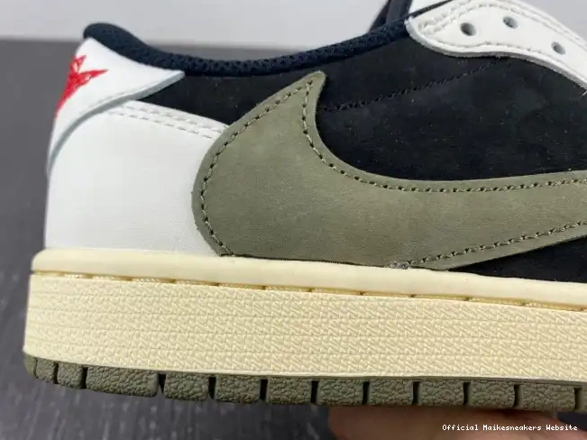 Official Maikesneakers Jordan Air Olive Low Travis OG x 1 DZ4137-106 WMNS Scott 0323